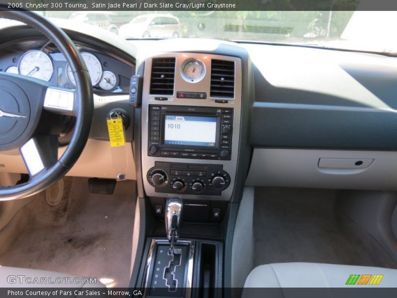 Satin Jade Pearl / Dark Slate Gray/Light Graystone 2005 Chrysler 300 Touring