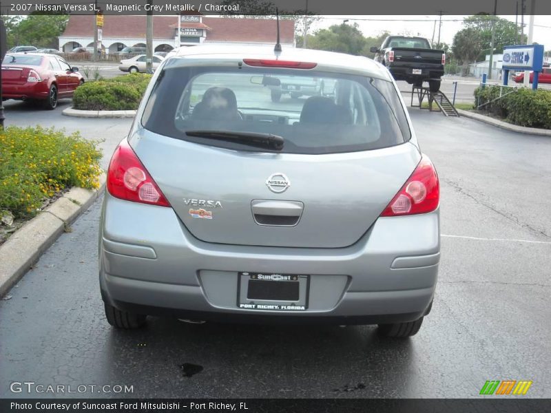 Magnetic Grey Metallic / Charcoal 2007 Nissan Versa SL