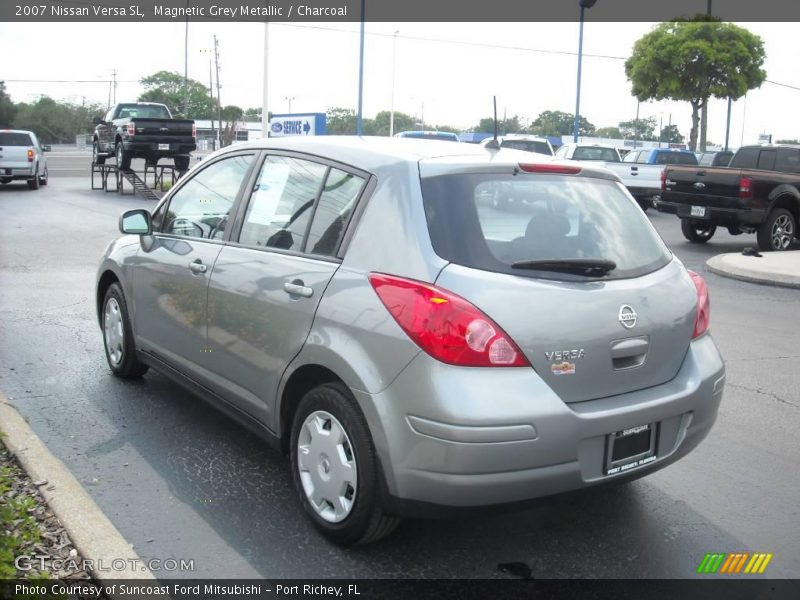 Magnetic Grey Metallic / Charcoal 2007 Nissan Versa SL
