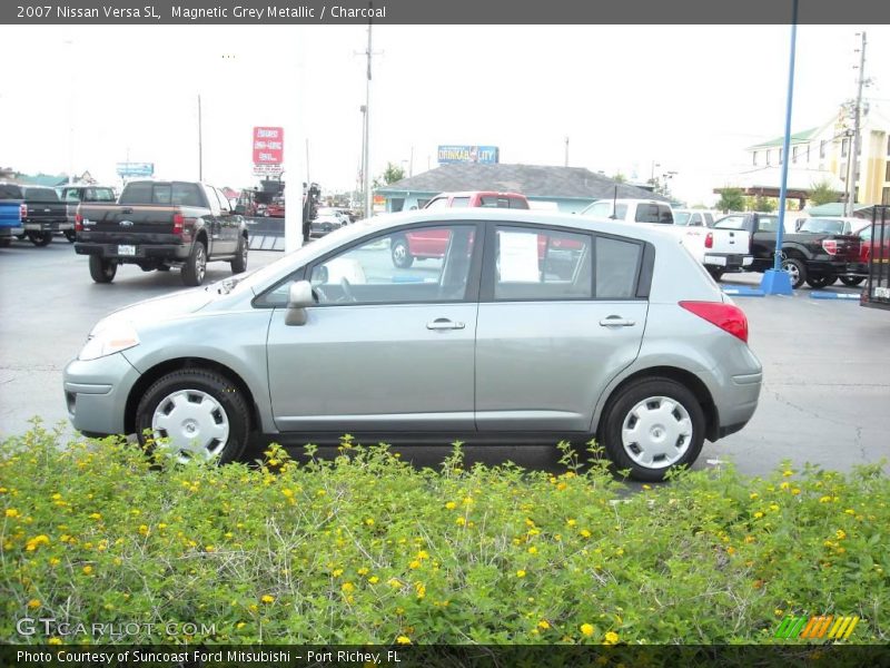 Magnetic Grey Metallic / Charcoal 2007 Nissan Versa SL
