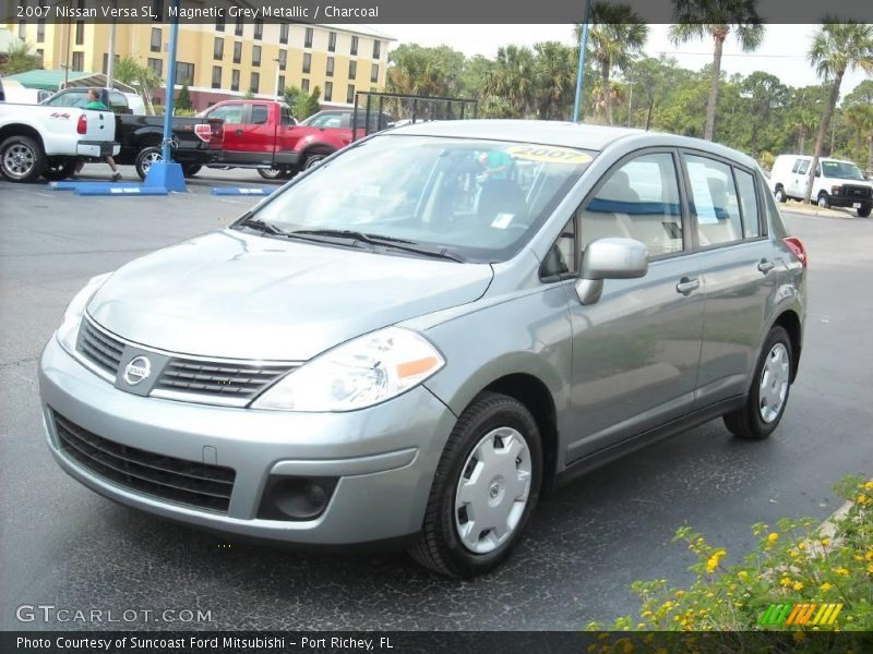 Magnetic Grey Metallic / Charcoal 2007 Nissan Versa SL