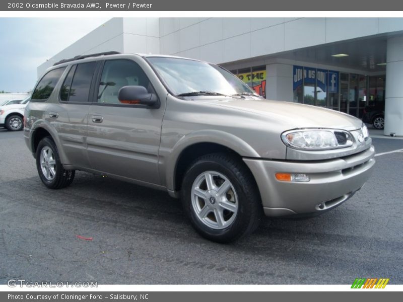 Pewter / Pewter 2002 Oldsmobile Bravada AWD