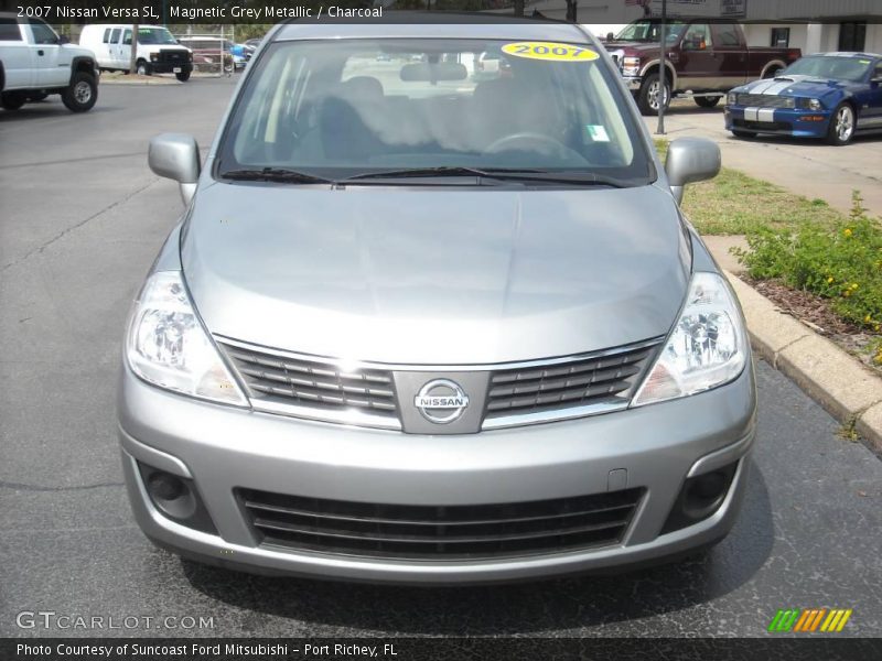 Magnetic Grey Metallic / Charcoal 2007 Nissan Versa SL