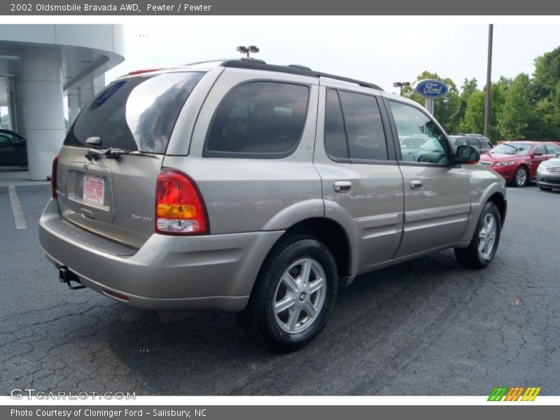 Pewter / Pewter 2002 Oldsmobile Bravada AWD