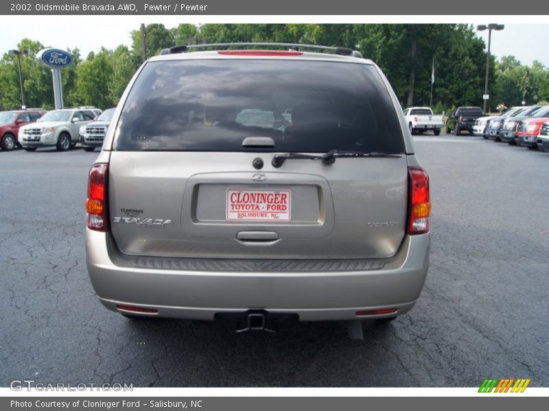 Pewter / Pewter 2002 Oldsmobile Bravada AWD