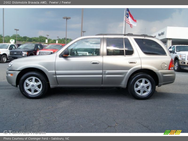 Pewter / Pewter 2002 Oldsmobile Bravada AWD