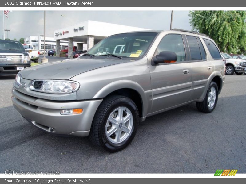 Pewter / Pewter 2002 Oldsmobile Bravada AWD