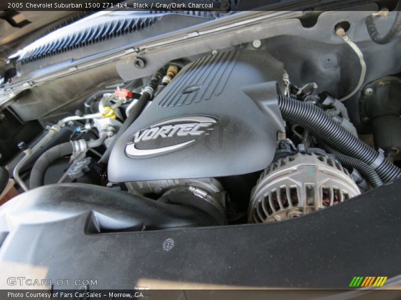 Black / Gray/Dark Charcoal 2005 Chevrolet Suburban 1500 Z71 4x4