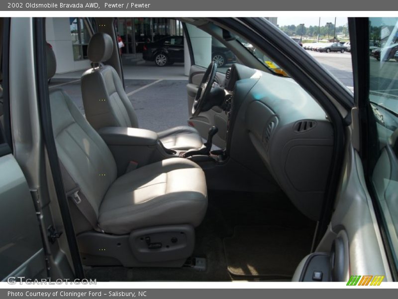 Pewter / Pewter 2002 Oldsmobile Bravada AWD