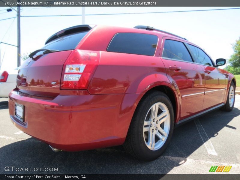 Inferno Red Crystal Pearl / Dark Slate Gray/Light Graystone 2005 Dodge Magnum R/T