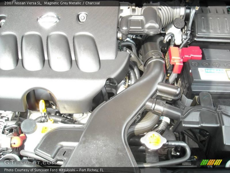 Magnetic Grey Metallic / Charcoal 2007 Nissan Versa SL