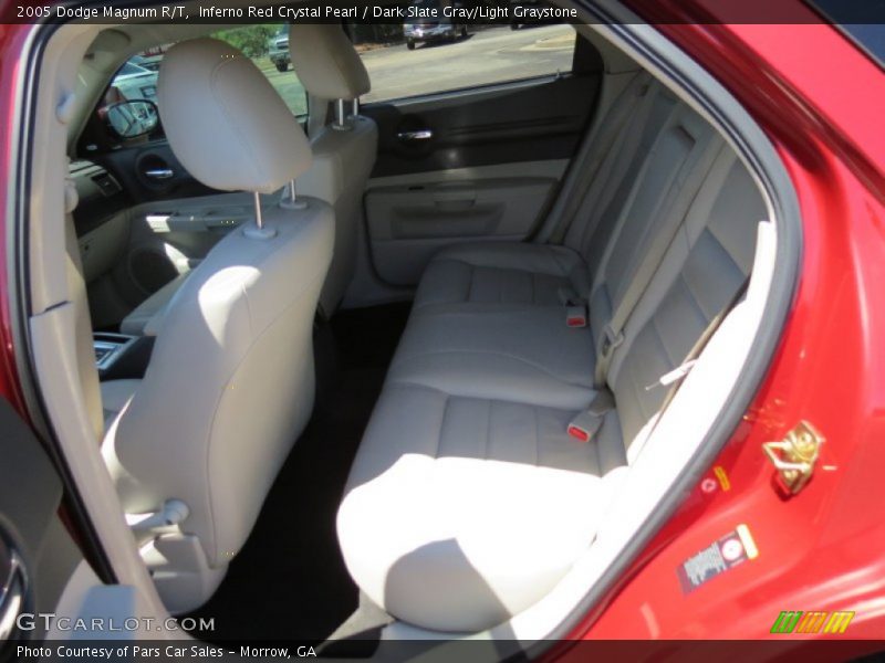 Inferno Red Crystal Pearl / Dark Slate Gray/Light Graystone 2005 Dodge Magnum R/T