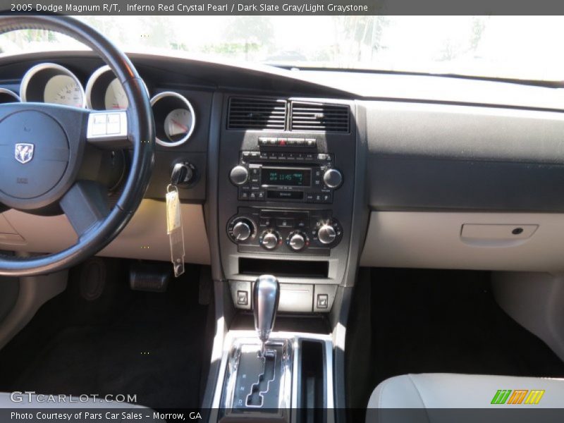 Inferno Red Crystal Pearl / Dark Slate Gray/Light Graystone 2005 Dodge Magnum R/T