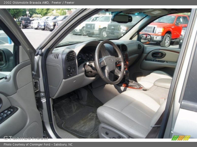 Pewter Interior - 2002 Bravada AWD 