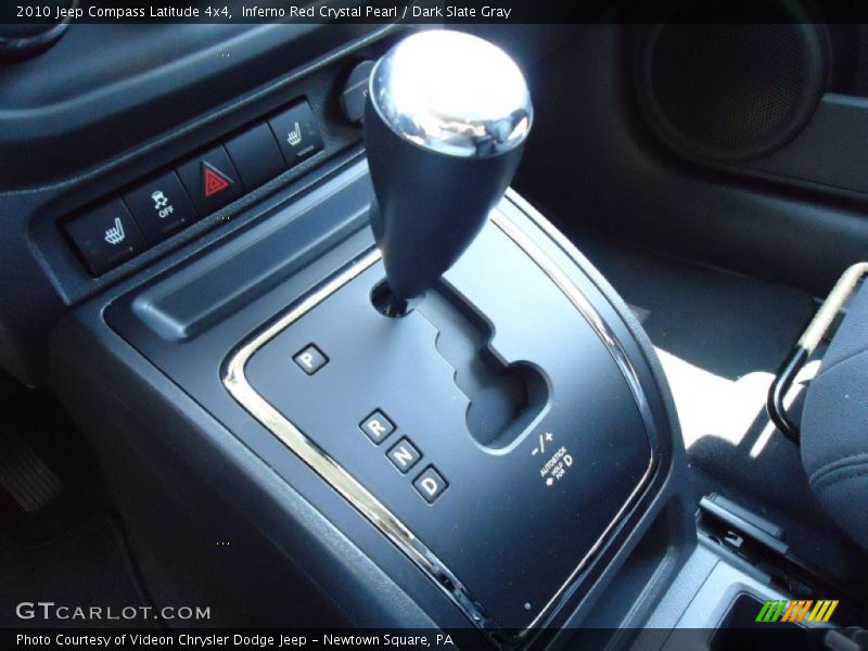  2010 Compass Latitude 4x4 CVT Automatic Shifter