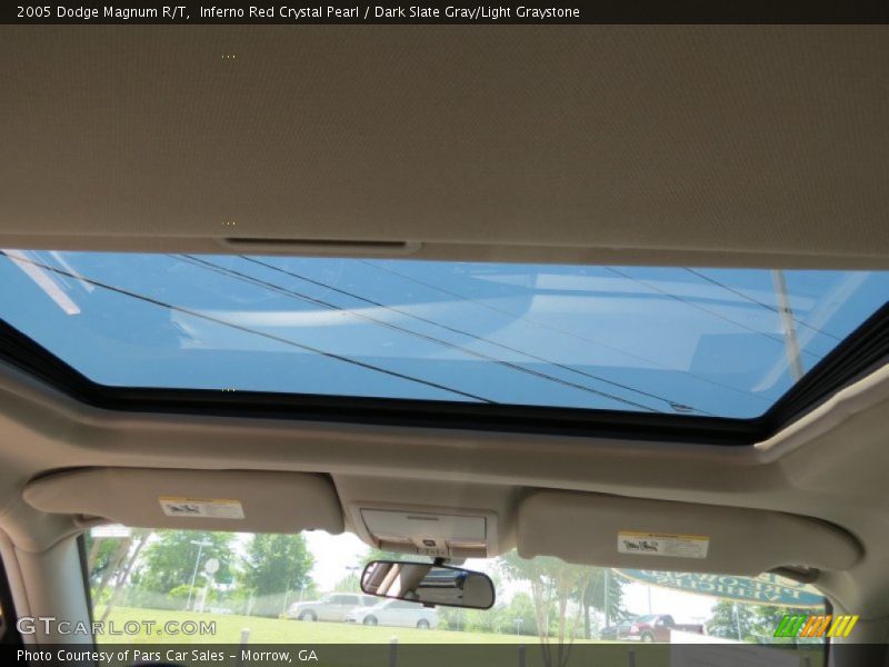 Inferno Red Crystal Pearl / Dark Slate Gray/Light Graystone 2005 Dodge Magnum R/T