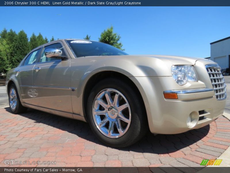 Linen Gold Metallic / Dark Slate Gray/Light Graystone 2006 Chrysler 300 C HEMI