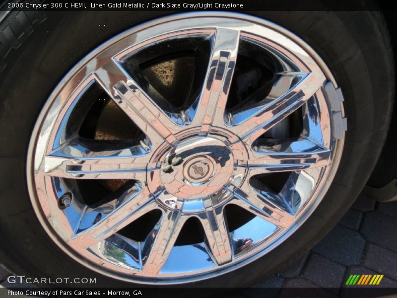 Linen Gold Metallic / Dark Slate Gray/Light Graystone 2006 Chrysler 300 C HEMI