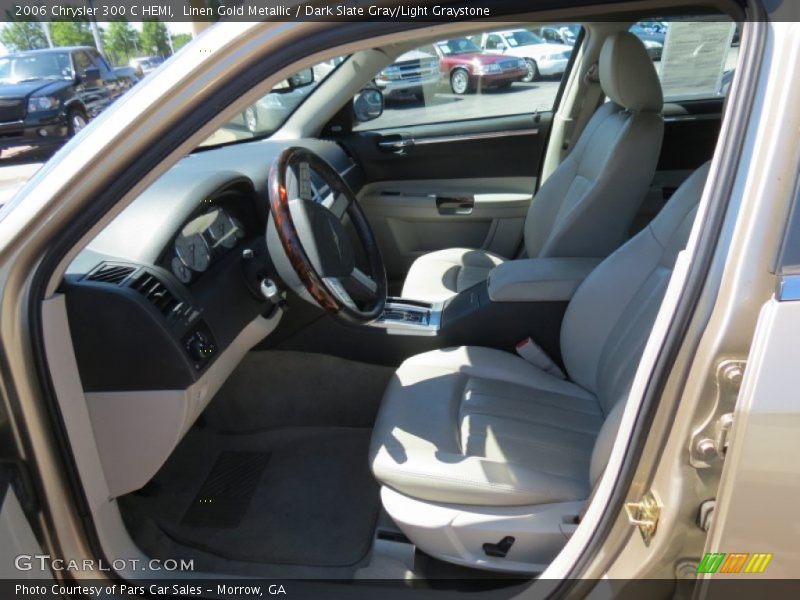 Linen Gold Metallic / Dark Slate Gray/Light Graystone 2006 Chrysler 300 C HEMI