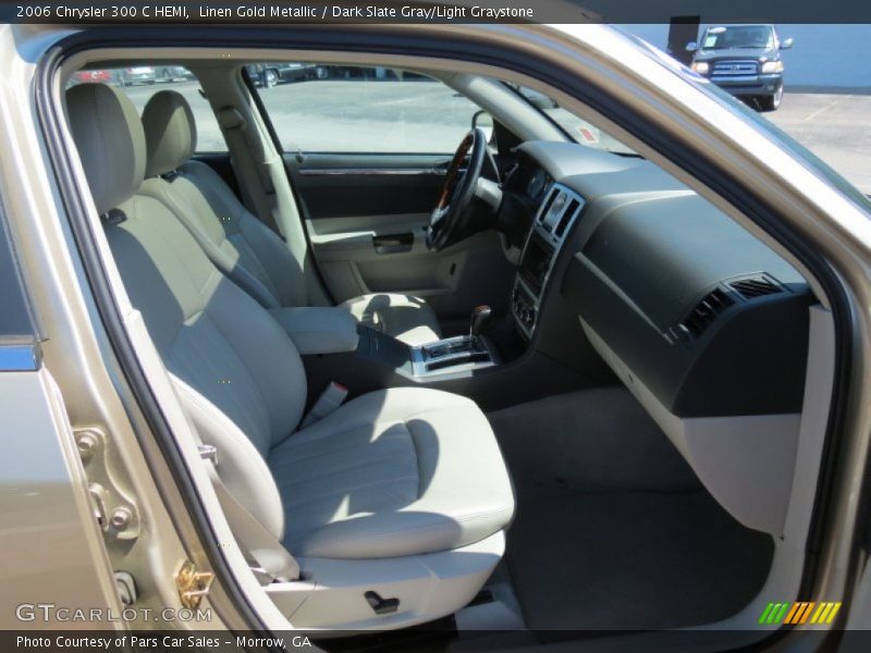 Linen Gold Metallic / Dark Slate Gray/Light Graystone 2006 Chrysler 300 C HEMI