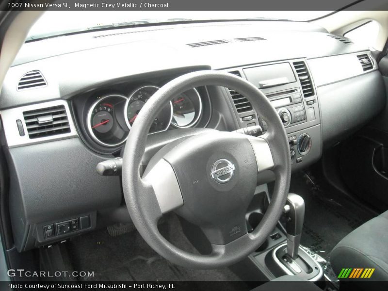 Magnetic Grey Metallic / Charcoal 2007 Nissan Versa SL