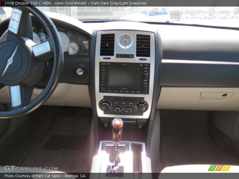 Linen Gold Metallic / Dark Slate Gray/Light Graystone 2006 Chrysler 300 C HEMI