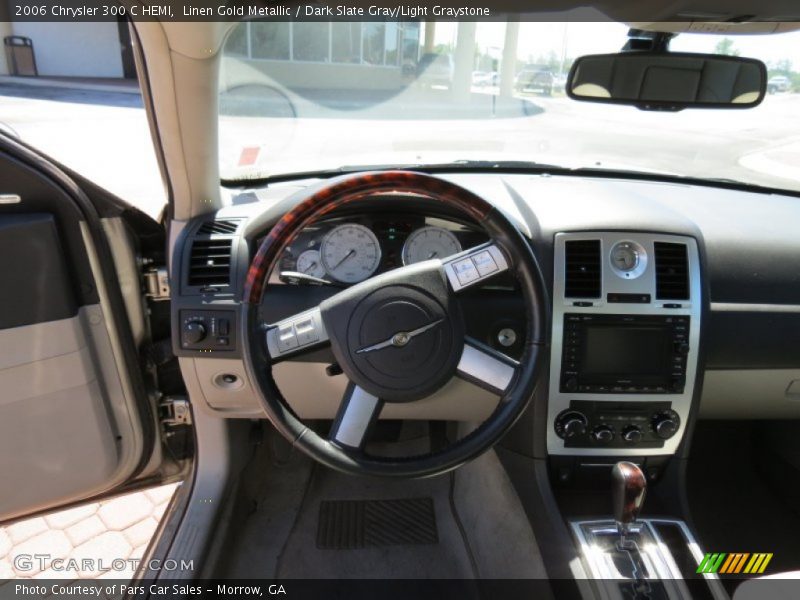 Linen Gold Metallic / Dark Slate Gray/Light Graystone 2006 Chrysler 300 C HEMI