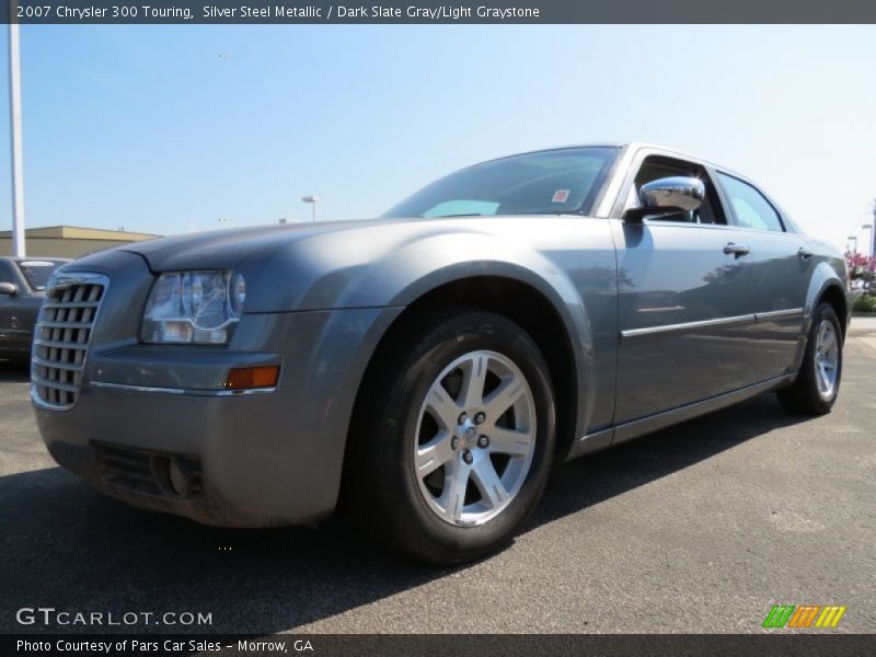 Silver Steel Metallic / Dark Slate Gray/Light Graystone 2007 Chrysler 300 Touring