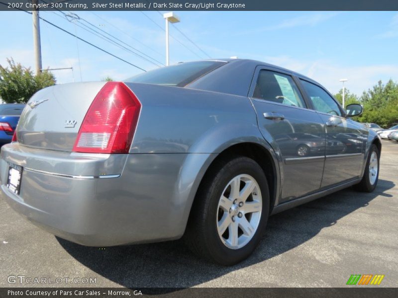 Silver Steel Metallic / Dark Slate Gray/Light Graystone 2007 Chrysler 300 Touring