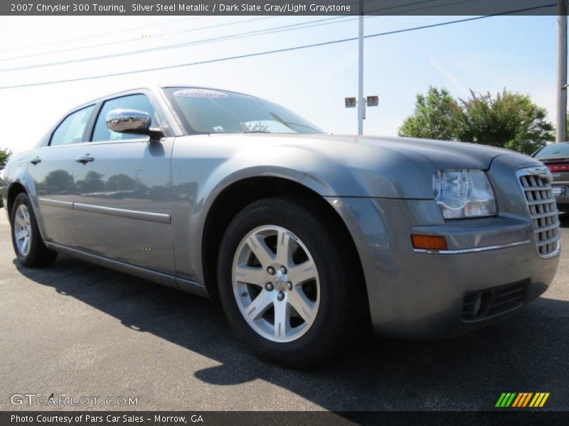 Silver Steel Metallic / Dark Slate Gray/Light Graystone 2007 Chrysler 300 Touring