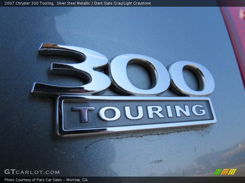 Silver Steel Metallic / Dark Slate Gray/Light Graystone 2007 Chrysler 300 Touring