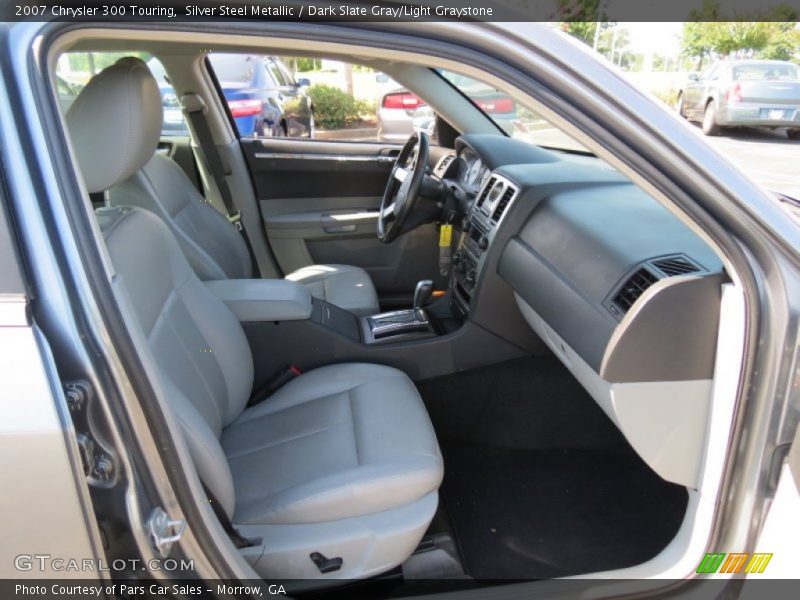 Silver Steel Metallic / Dark Slate Gray/Light Graystone 2007 Chrysler 300 Touring