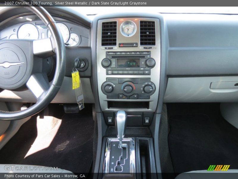 Silver Steel Metallic / Dark Slate Gray/Light Graystone 2007 Chrysler 300 Touring
