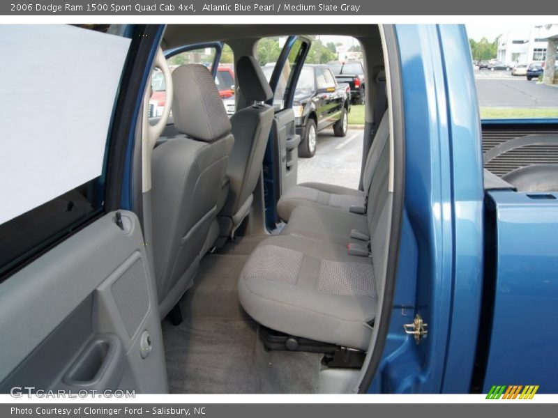 Atlantic Blue Pearl / Medium Slate Gray 2006 Dodge Ram 1500 Sport Quad Cab 4x4