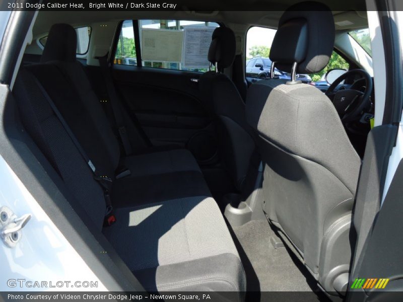 Bright White / Dark Slate Gray 2011 Dodge Caliber Heat