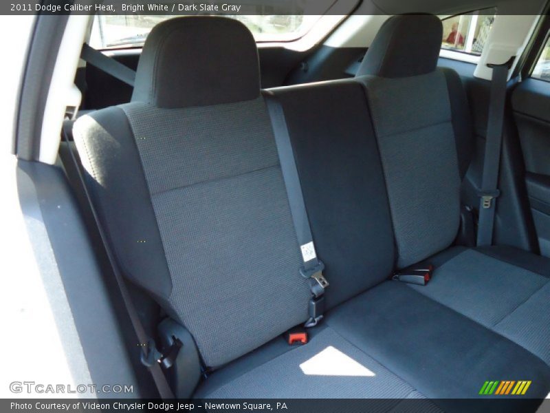 Bright White / Dark Slate Gray 2011 Dodge Caliber Heat