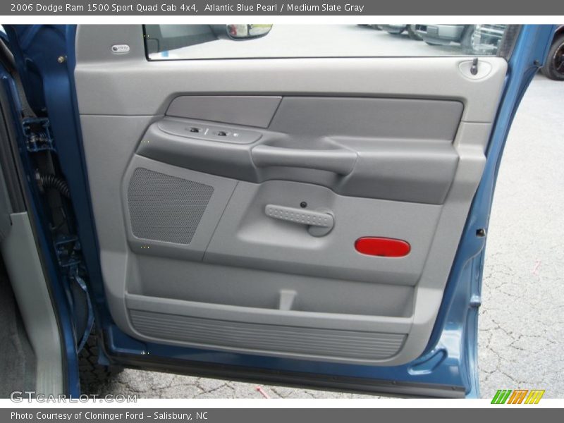 Atlantic Blue Pearl / Medium Slate Gray 2006 Dodge Ram 1500 Sport Quad Cab 4x4