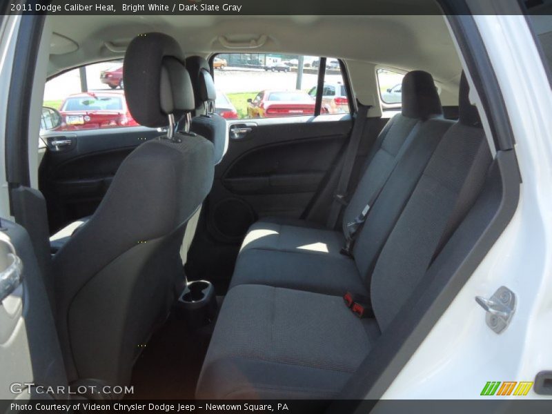Bright White / Dark Slate Gray 2011 Dodge Caliber Heat