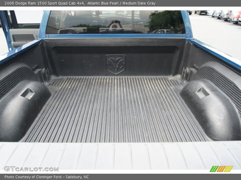 Atlantic Blue Pearl / Medium Slate Gray 2006 Dodge Ram 1500 Sport Quad Cab 4x4