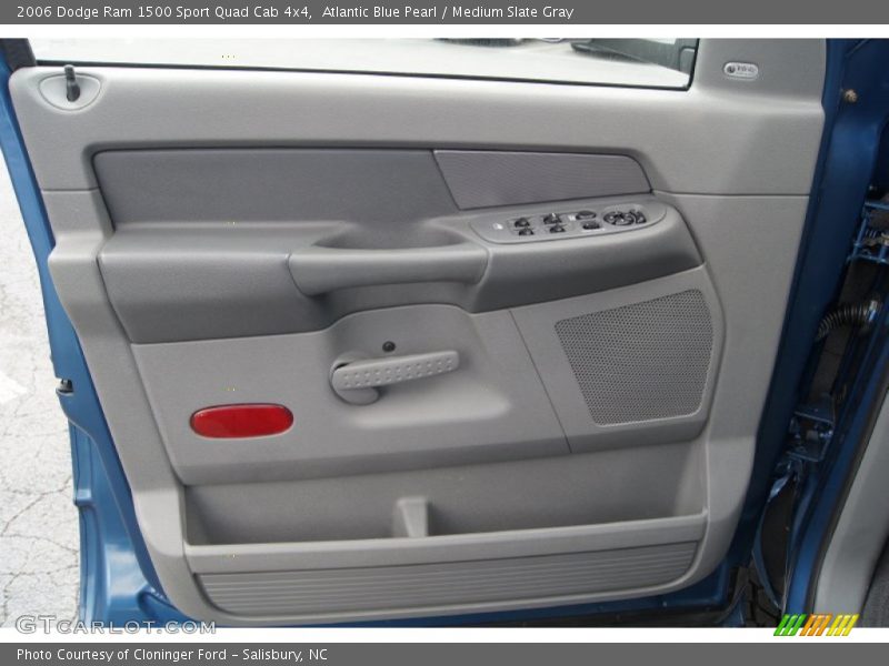 Atlantic Blue Pearl / Medium Slate Gray 2006 Dodge Ram 1500 Sport Quad Cab 4x4