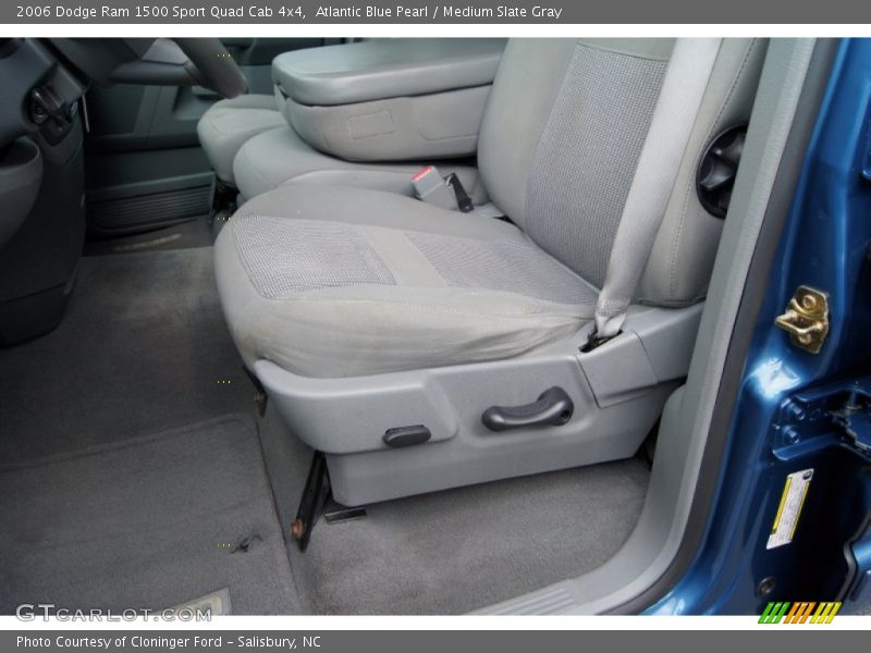 Atlantic Blue Pearl / Medium Slate Gray 2006 Dodge Ram 1500 Sport Quad Cab 4x4