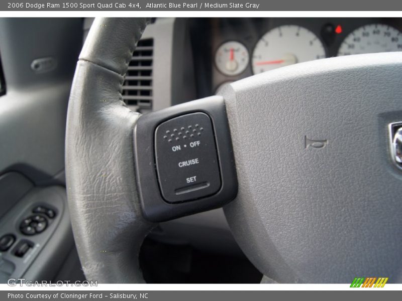 Atlantic Blue Pearl / Medium Slate Gray 2006 Dodge Ram 1500 Sport Quad Cab 4x4