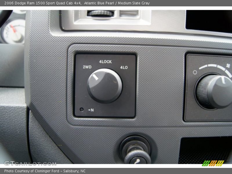 Atlantic Blue Pearl / Medium Slate Gray 2006 Dodge Ram 1500 Sport Quad Cab 4x4