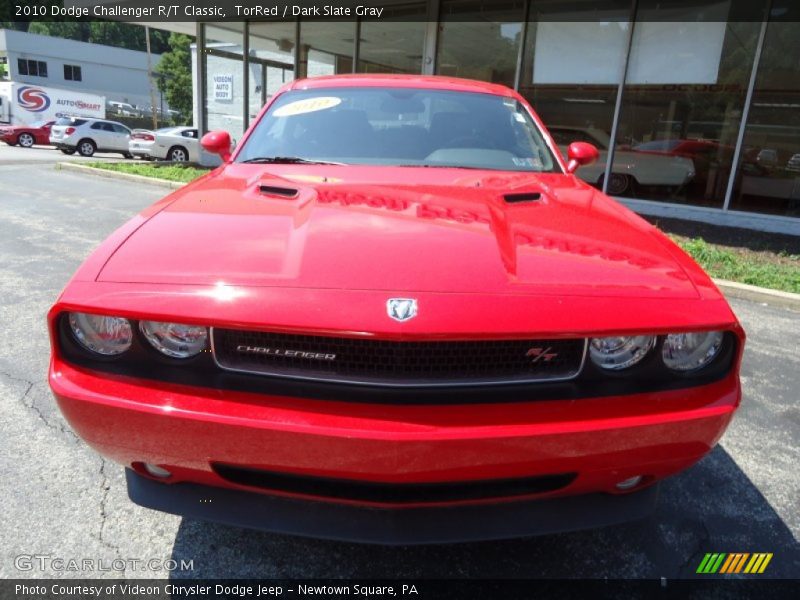 TorRed / Dark Slate Gray 2010 Dodge Challenger R/T Classic