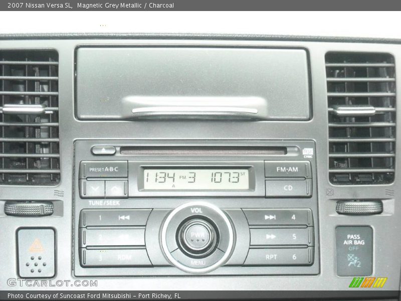 Magnetic Grey Metallic / Charcoal 2007 Nissan Versa SL