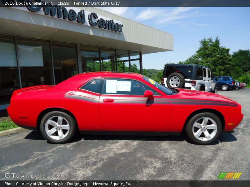 TorRed / Dark Slate Gray 2010 Dodge Challenger R/T Classic