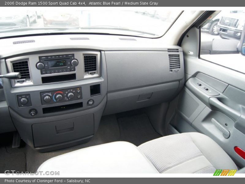 Atlantic Blue Pearl / Medium Slate Gray 2006 Dodge Ram 1500 Sport Quad Cab 4x4
