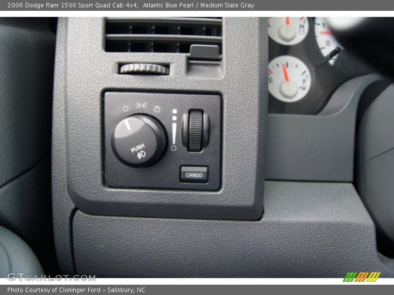 Atlantic Blue Pearl / Medium Slate Gray 2006 Dodge Ram 1500 Sport Quad Cab 4x4