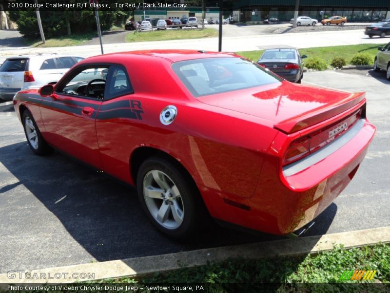 TorRed / Dark Slate Gray 2010 Dodge Challenger R/T Classic