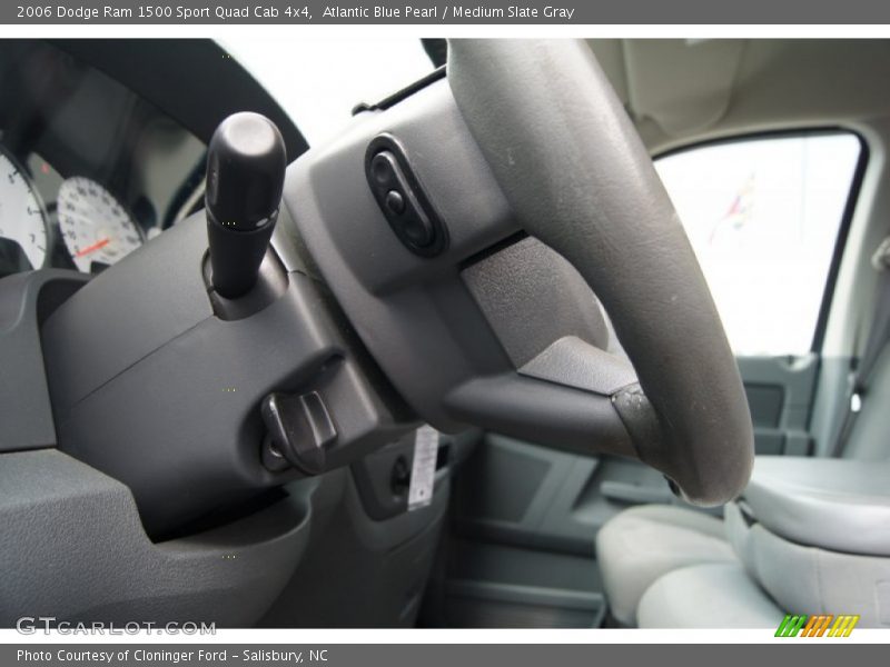 Atlantic Blue Pearl / Medium Slate Gray 2006 Dodge Ram 1500 Sport Quad Cab 4x4
